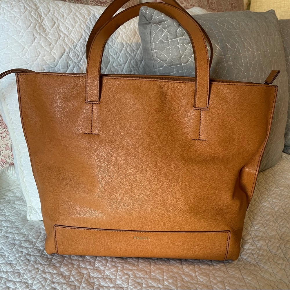 Fossil Madison Leather tote bag